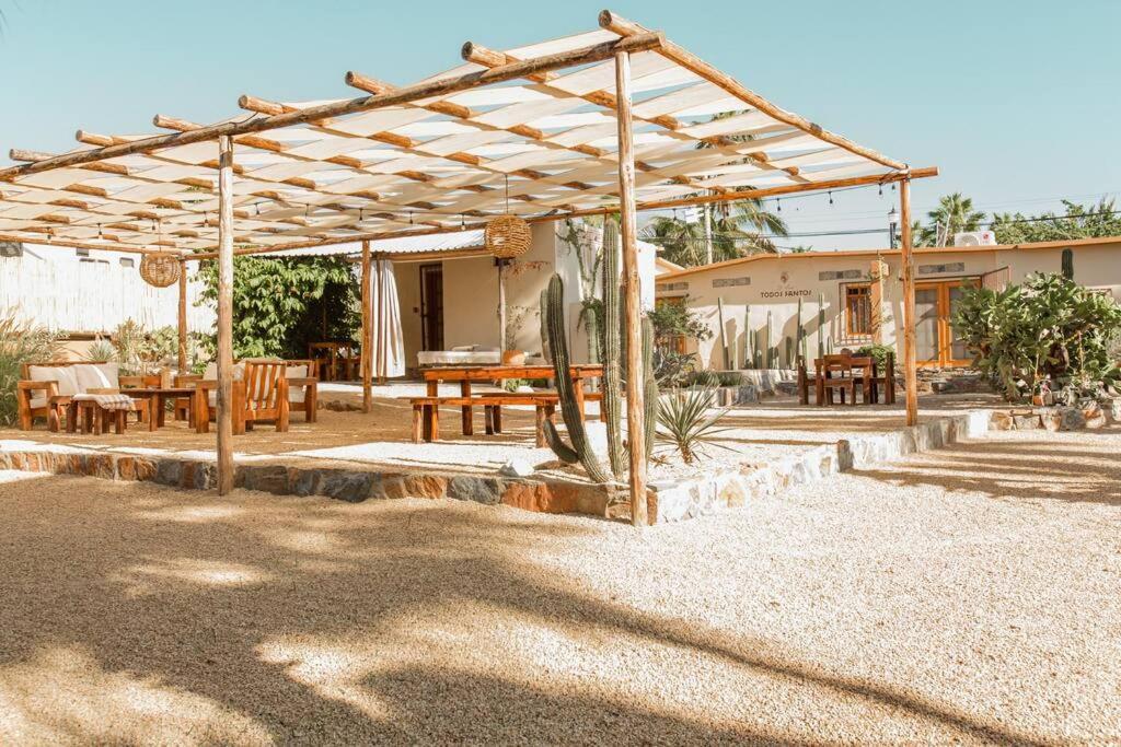Cien Palmas- Authentic Mexican Casita 3 -Downtown 托多斯桑托斯 外观 照片
